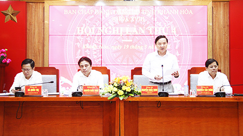 Hội nghị Tỉnh ủy Khánh Hòa lần thứ 4